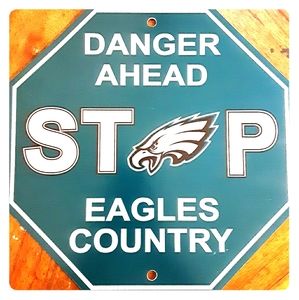 NFL: Eagles "STOP" Sign